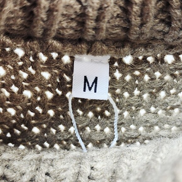 Deepself Womens Knit Turtleneck Sweater Size M Warm & Cozy - Picture 3 of 7